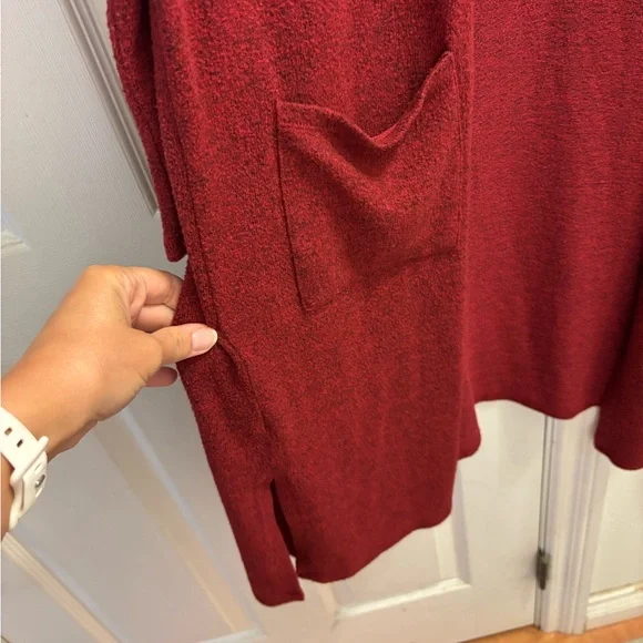 Torrid Floral Houndstooth Dress with Coordinating Duster Sweater - Picture 12 of 12